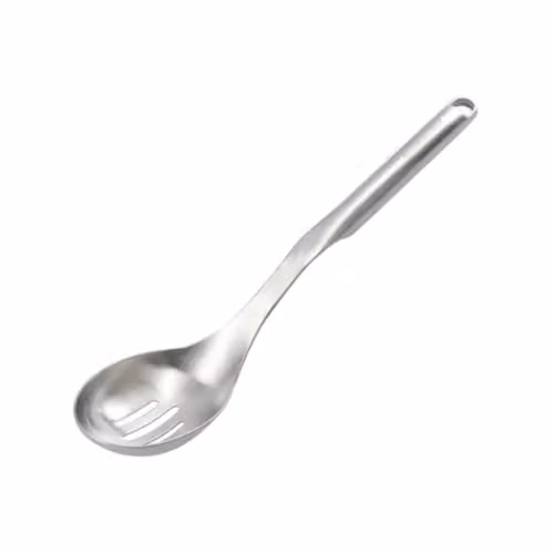 KitchenAid Premium Stainless Steel Slotted Spoon in Silver