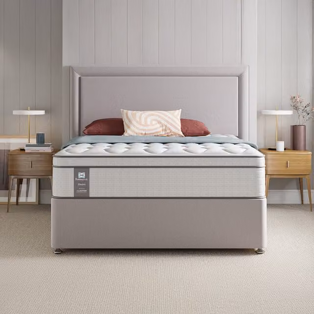 Sealy Posturepedic Elevate Holst Mattress in White, W/D/H: 150 x 200 cm
