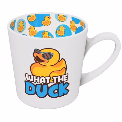 Global Journey Gifts Novelty Ceramic Mug, White and Multicolour, 400ml – 1