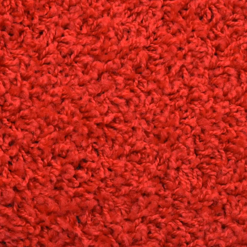 Berkfield Home Red Carpet Stair Treads, 15 Piece Set, W: 65 cm, D: 21 cm, H: 4 cm – 5