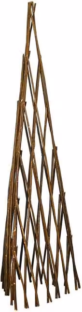 Selections Brown Rustic Willow Garden Obelisk Support, Height: 120 cm