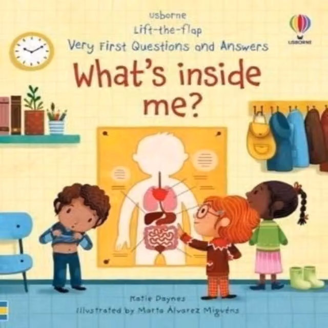 Katie Daynes Very First Questions and Answers What's Inside Me? Multicolour Board Book