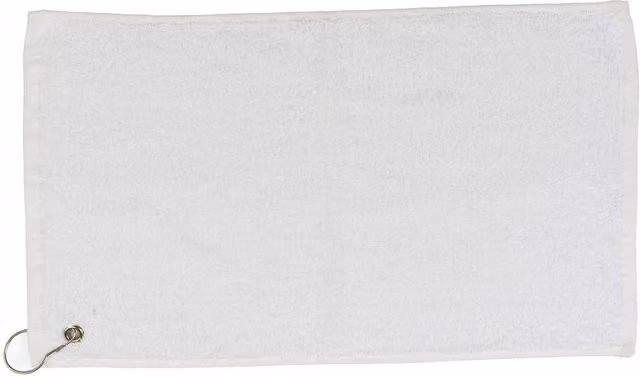 Towel City Luxury Unisex Golf Towel in White