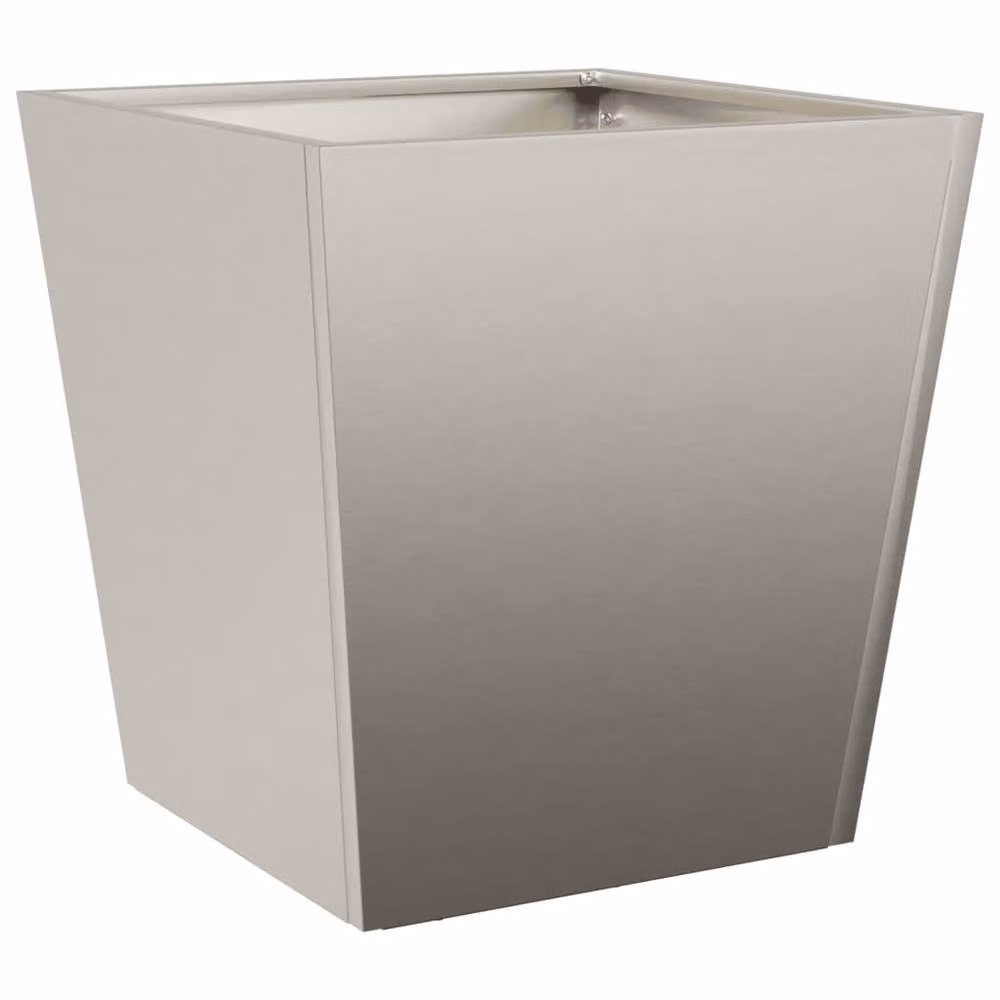 Berkfield Home Durable Corten Steel Garden Planter Tub in Brown, W/D/H: 40 x 40 x 40 cm – 3