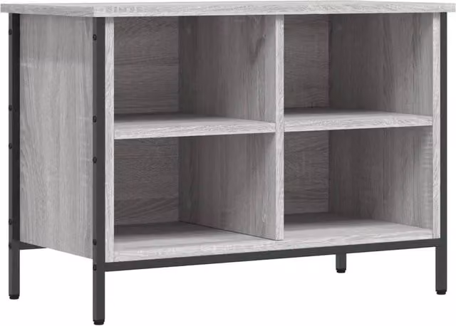 Berkfield Home Grey Sonoma Shoe Cabinet W/D/H: 69 x 35 x 50 cm