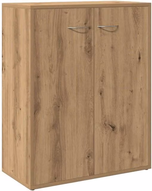 Berkfield Home Artisan Oak Sideboard in Brown, W/D/H: 60 x 30 x 75 cm – 1