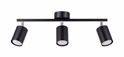 Sollux Lemmi Black LED Ceiling Light – 1