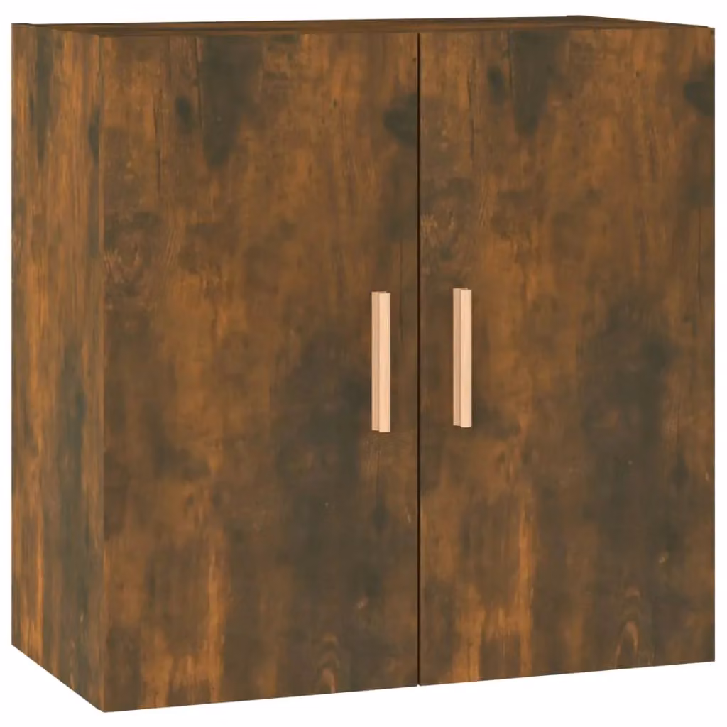 Berkfield Home Smoked Oak Wall Cabinet in Brown, W/D/H: 60 x 30 x 60 cm – 2