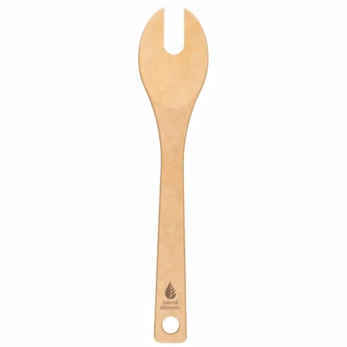 Natural Elements Brown Wood Fibre Spaghetti Spoon
