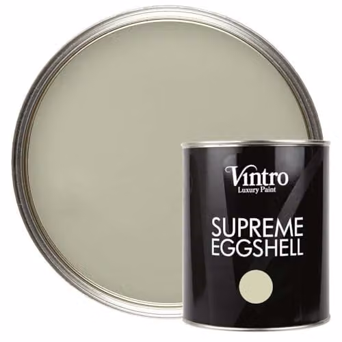 Vintro Symphony Green Pale Green Eggshell Paint for Walls, Wood and Trim, 1 Litre