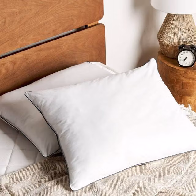 Wyld Haus Japara White Microfibre Pillow, W/D/H: 60 x 40 x 50 cm