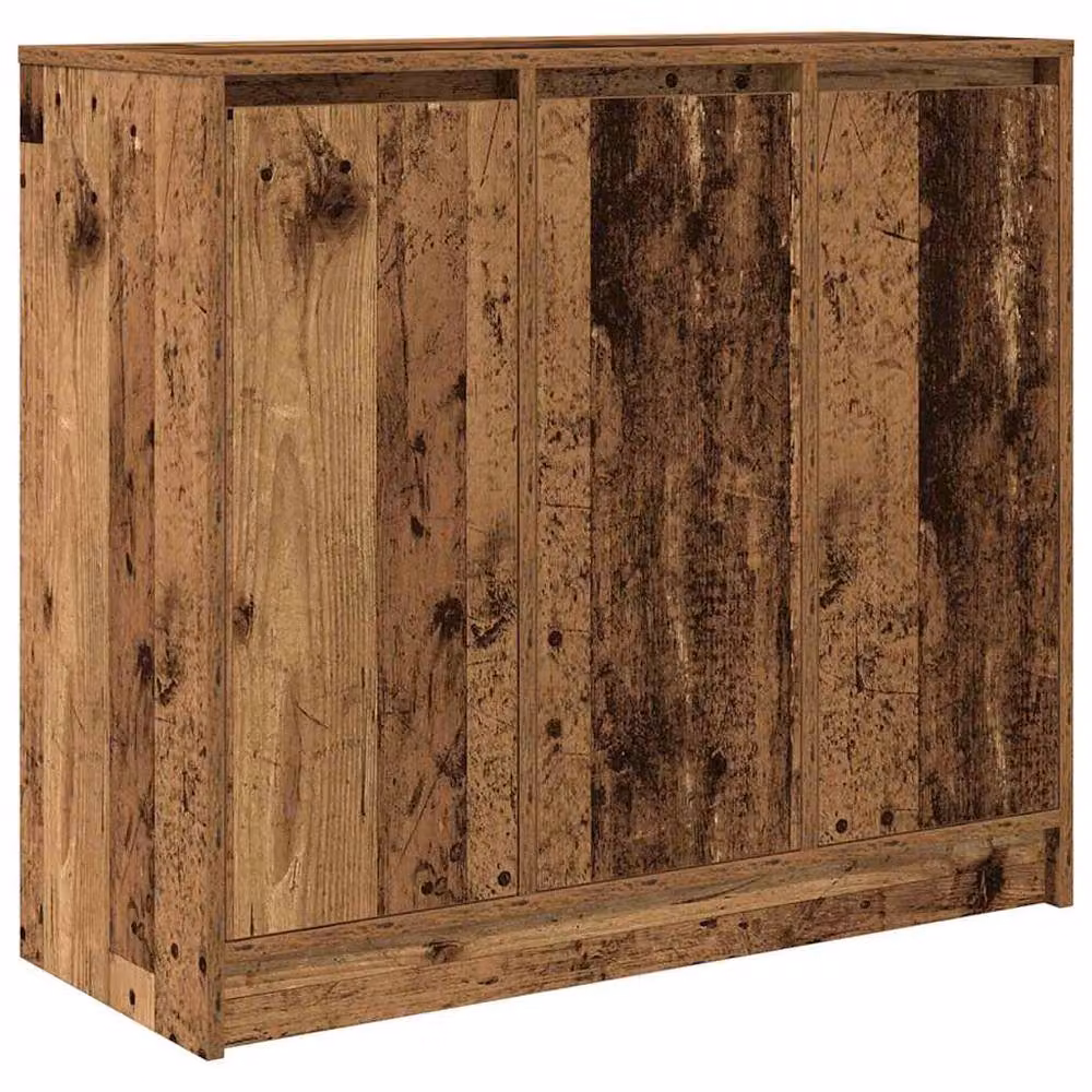 Berkfield Home Old Wood Sideboard in Brown, W/D/H: 85 x 34 x 76 cm – 2
