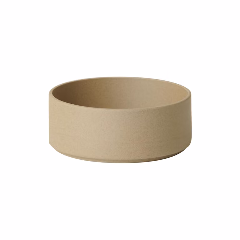 Hasami Porcelain Unglazed Cereal Bowl, Medium, Beige