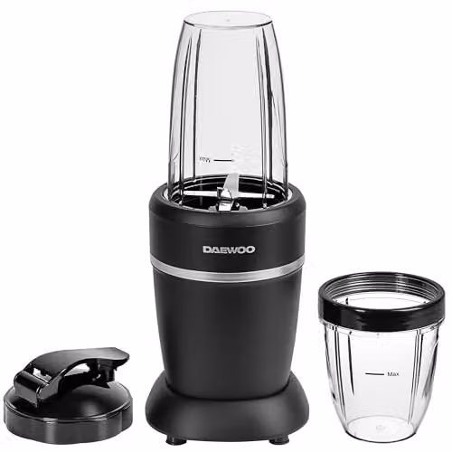 Daewoo Ultra Blend 1000W Smoothie Maker Blender with 600ml Travel Cup in Black – 1
