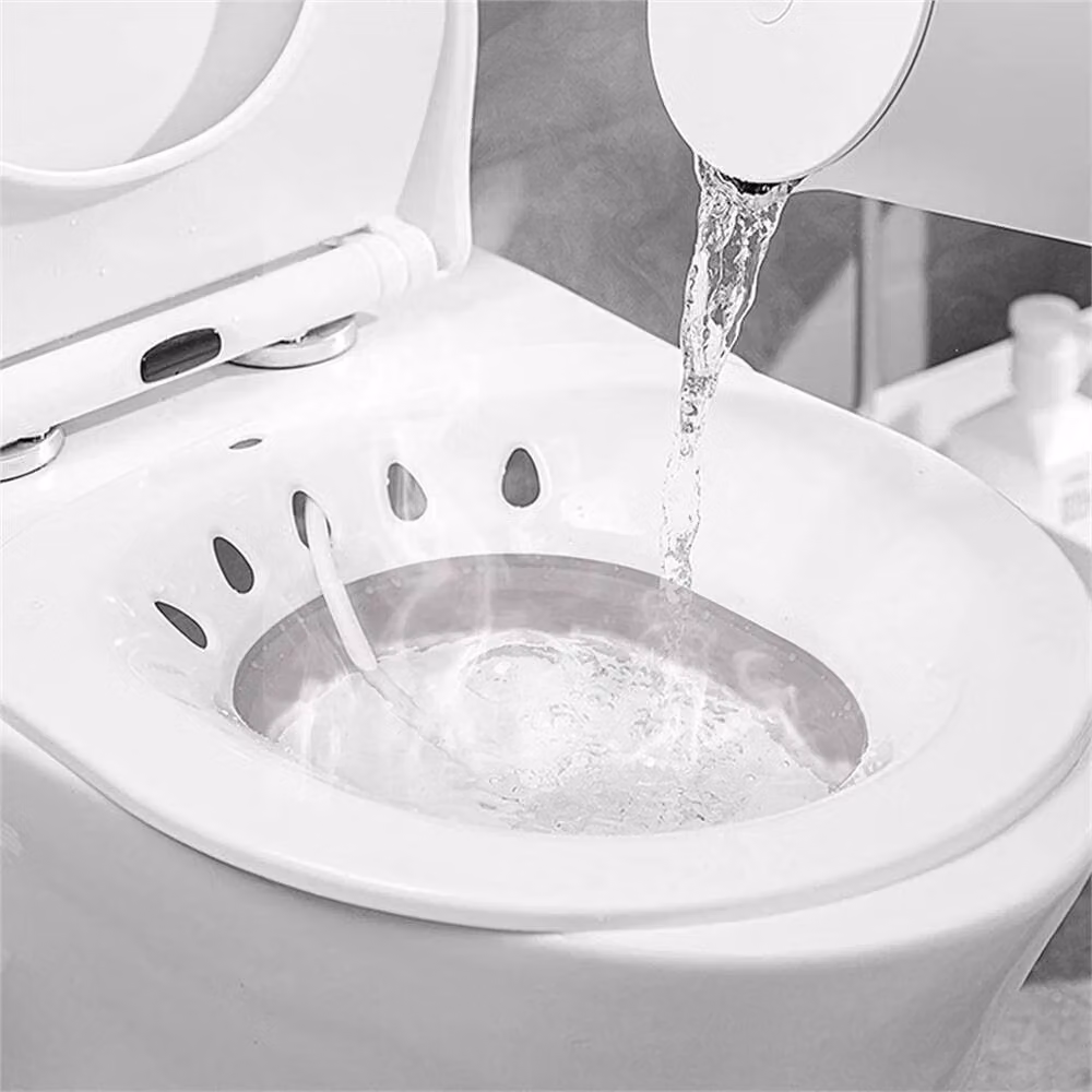 Kelvenix A-Foldable Wall-Hung Hanging Toilet Sitz Bath for Postpartum Hemorrhoids in White – 3