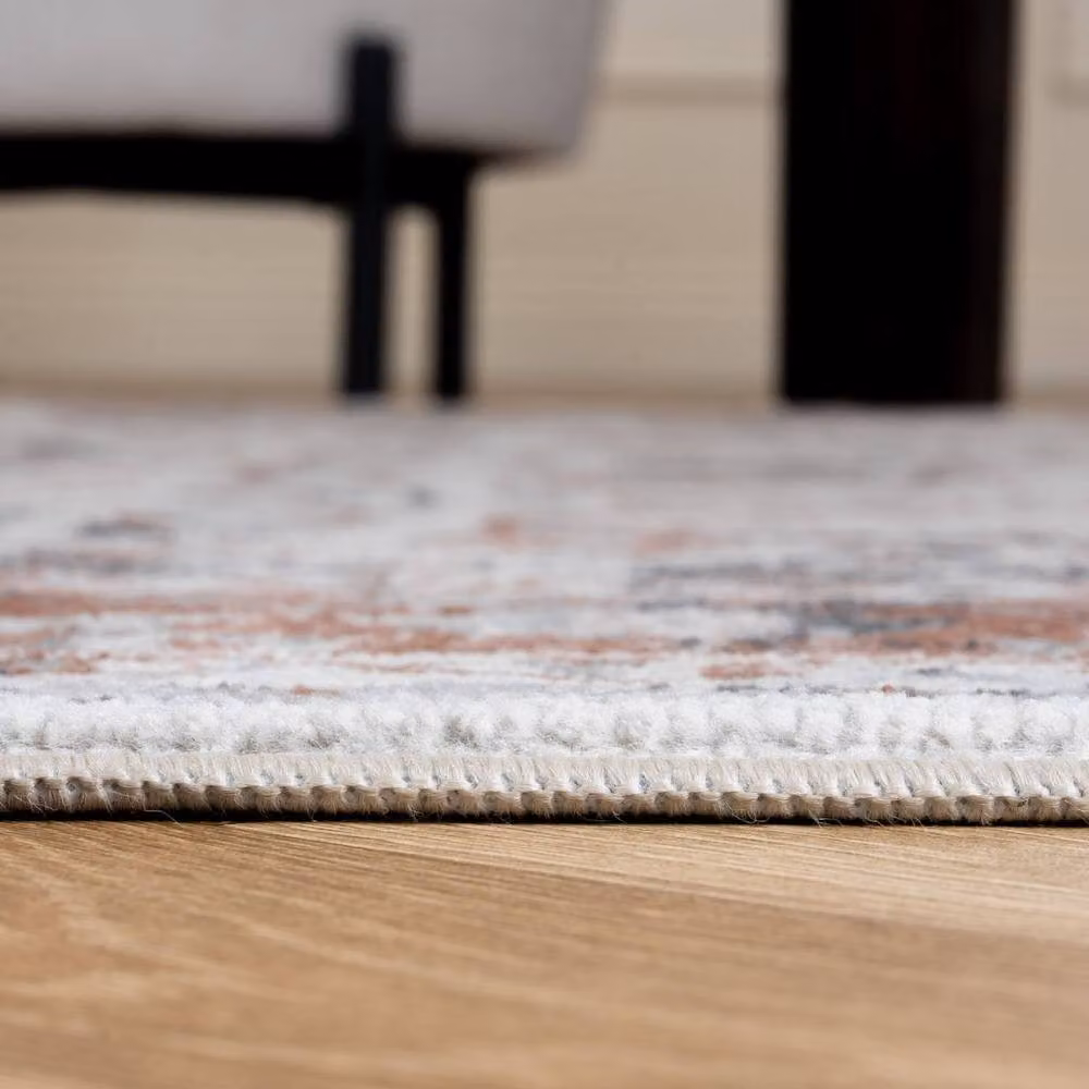 THE RUGS Montana Bordered Design Area Rug in Rose, W: 80 cm, L: 150 cm – 2