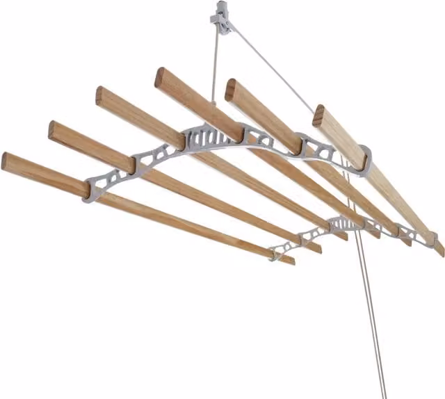 Monstershop Clothing Airer Ceiling Pulley in White – 1