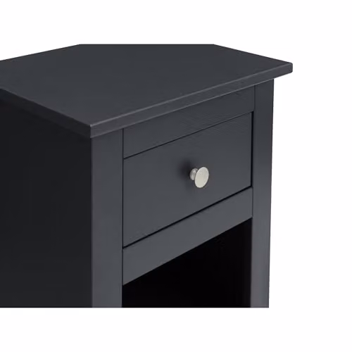 Julian Bowen Radley Anthracite Bedside Table – 4