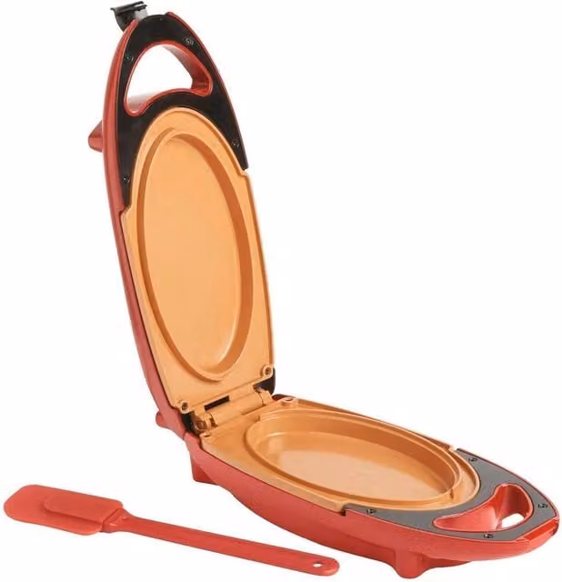 VOGREX Non Stick Electric Pancake, Sandwich and Omelette Maker in Red