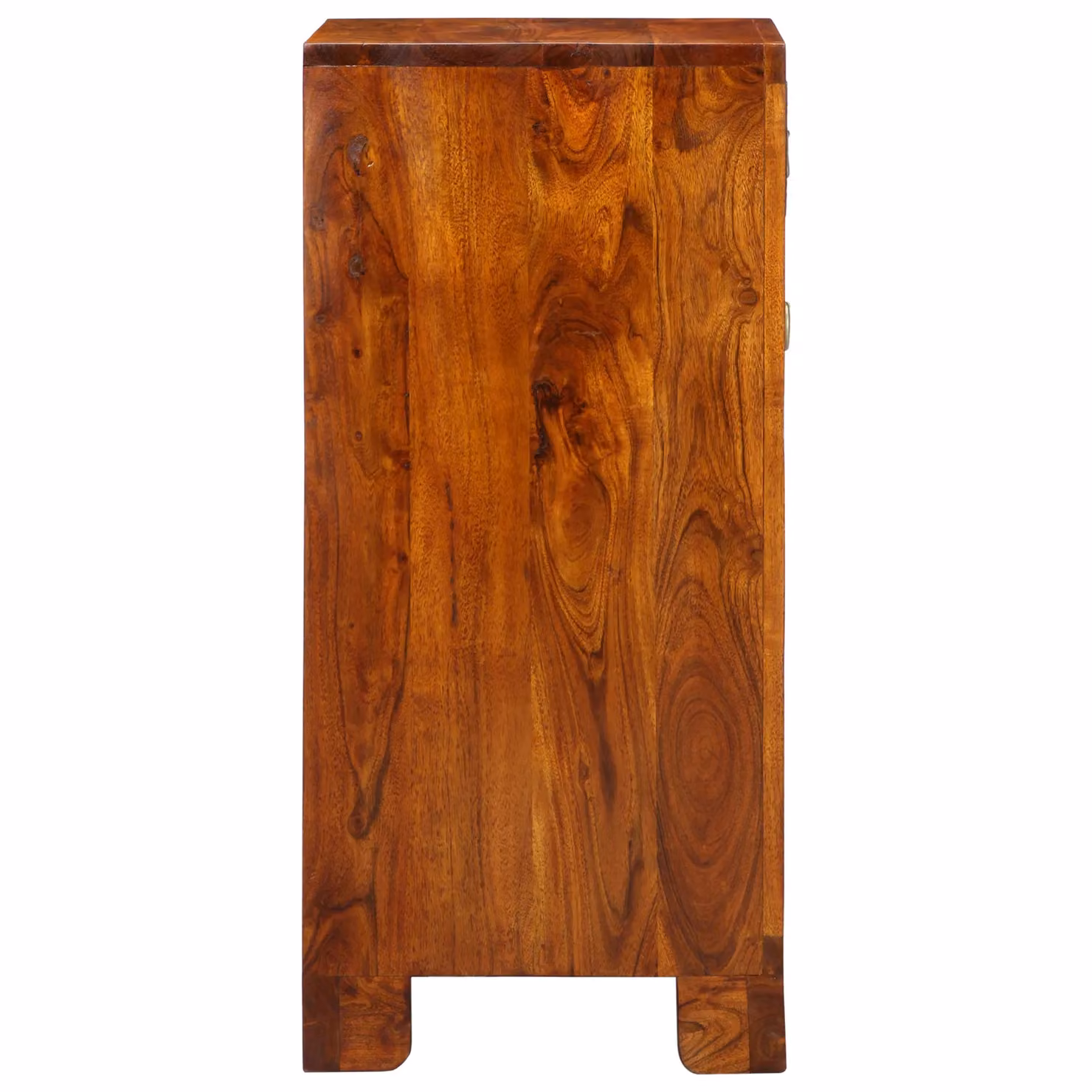 Berkfield Home Telephone Stand in Honey Brown Solid Acacia Wood, W/D/H: 40 x 35 x 75 cm – 3