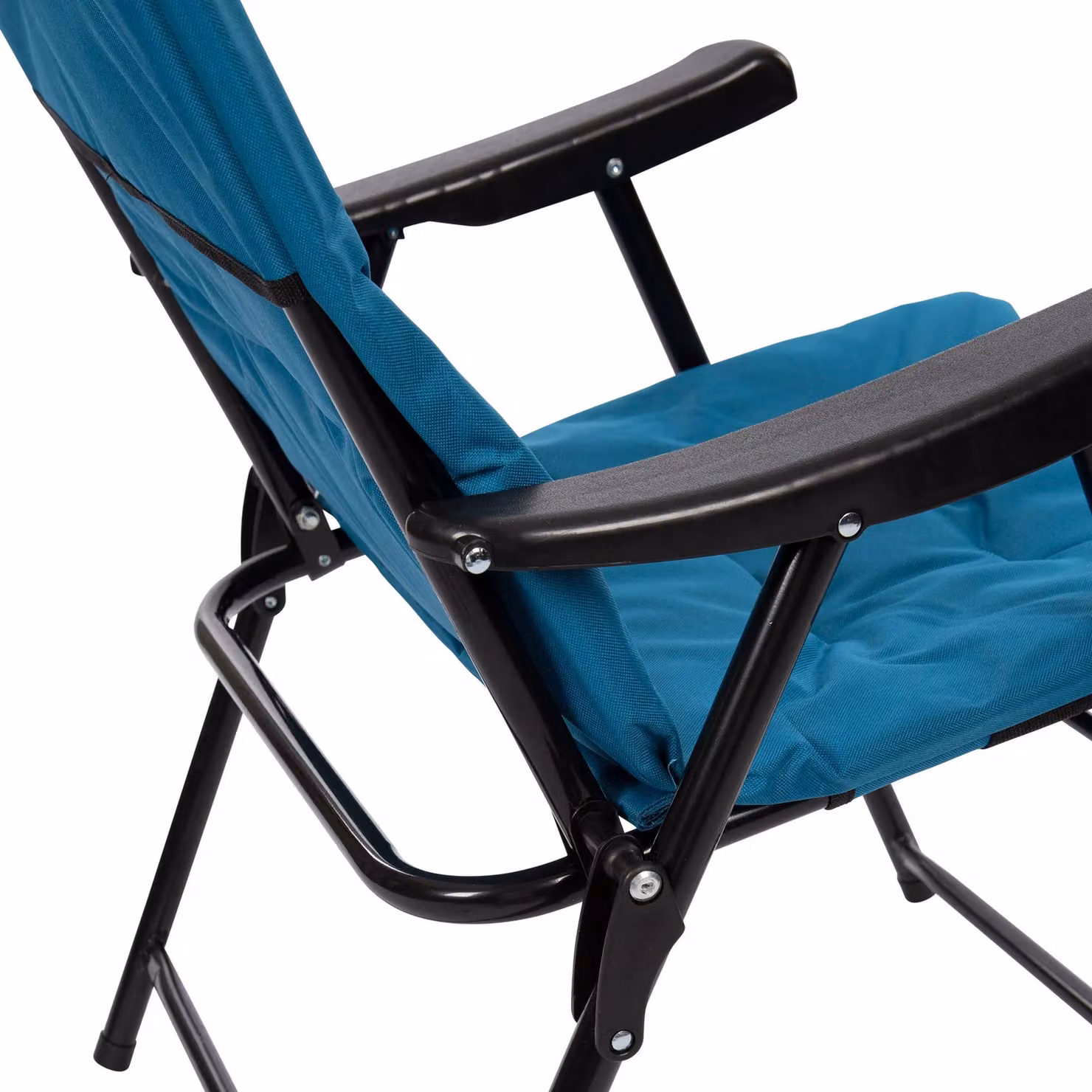 Trespass Paddy Folding Padded Deck Chair in Blue – 3