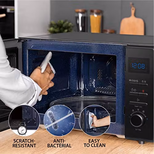 Toshiba 25L Convection and Grill Microwave Oven in Black MW2-AC25TF(BK) – 4