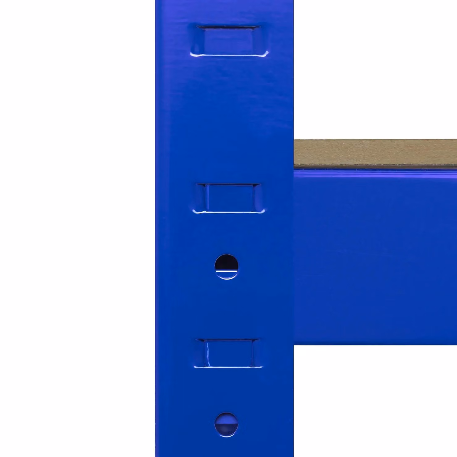 Monstershop T-Rax Corner Storage Shelf Unit, Blue, W/D/H: 90 x 45 x 180 cm – 6