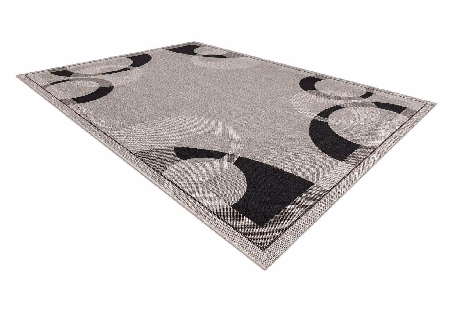 RugsX Floorlux Modern Grey Rectangular Rug, W: 160 cm x D: 230 cm – 2