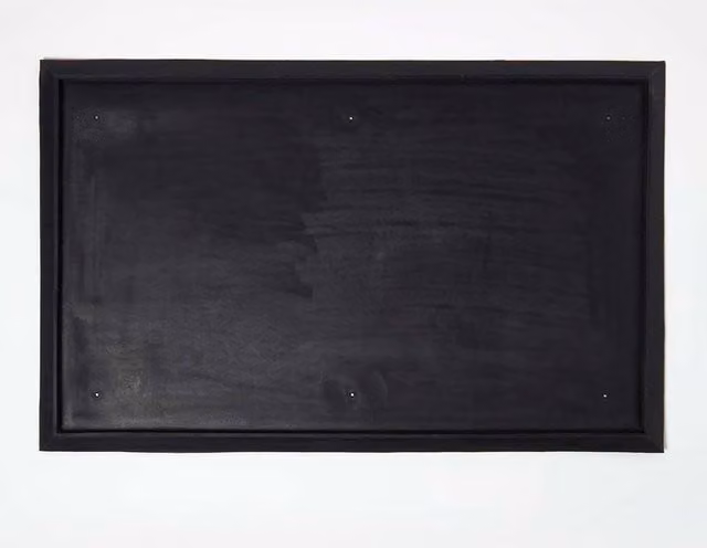 Homescapes Black Rubber Non-Slip Weatherproof Doormat Surround, W: 81 cm, D: 50 cm – 1