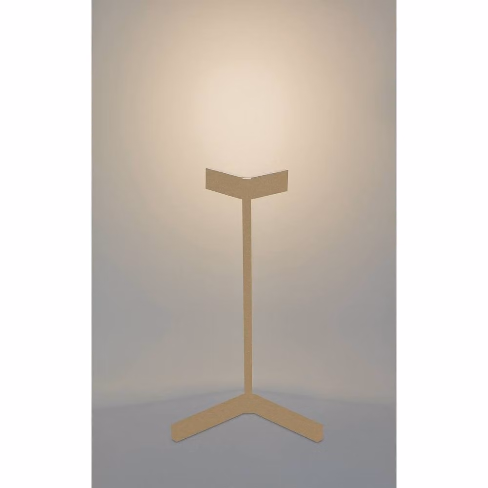 Netlighting Vector LED Table Lamp, 5W, 3000K Warm White, 375lm, Gold/Brass – 1