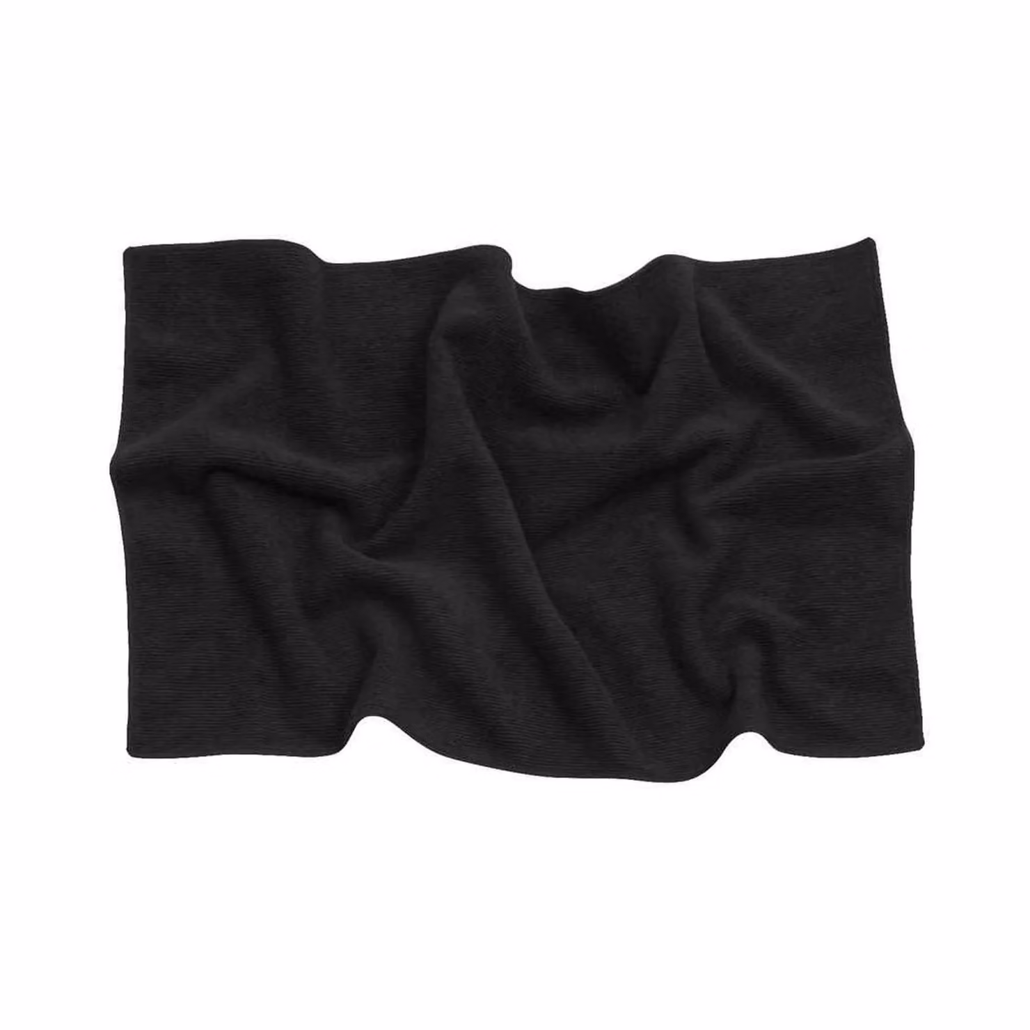 Towel City Black Microfibre Bath Towel, Quick-Drying and Fluffy with Embroidered Border – 2