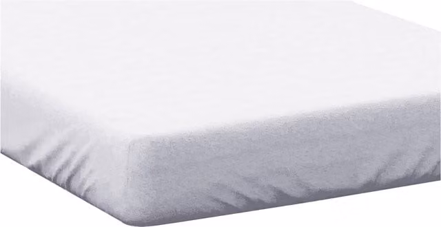 Belledorm White Jersey Cotton Fitted Sheet for Adults