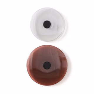 Dome Deco LANAO Multicolour and White Geometric Glass Wall Hanger Set