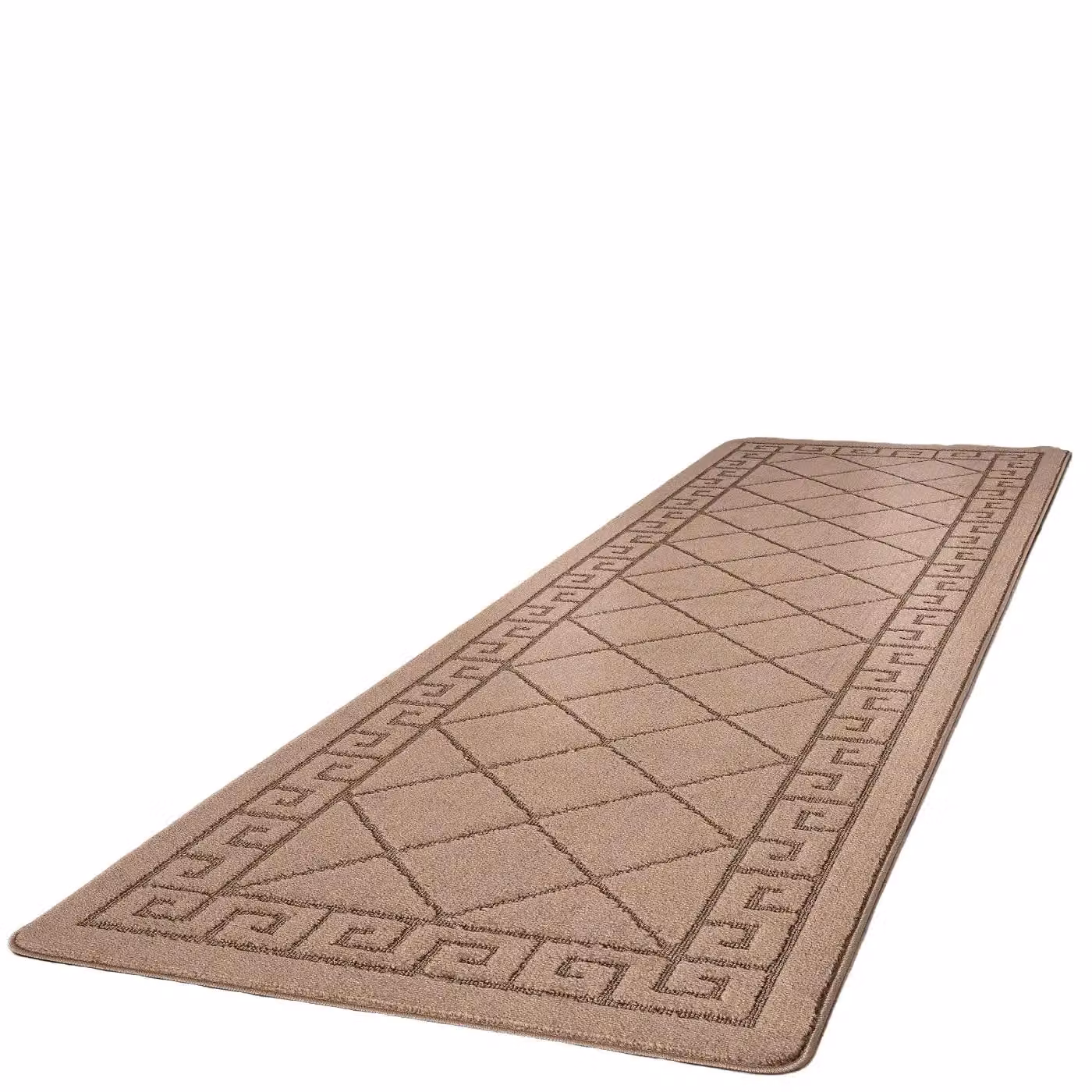 Smart Living Tribela Non Slip Striped Hallway and Kitchen Door Mat, Beige, W: 60 cm, D: 110 cm – 3