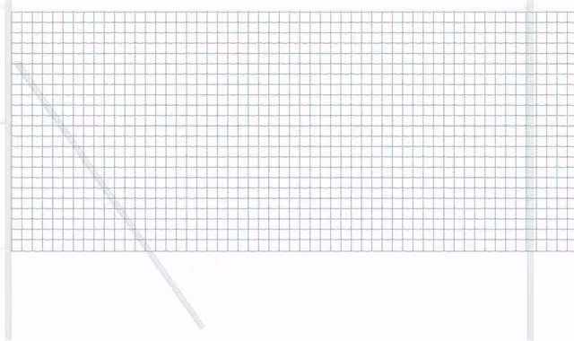 Berkfield Home Green Euro Fence Steel PVC Coated Rectangular, H: 120 cm, L: 25 m