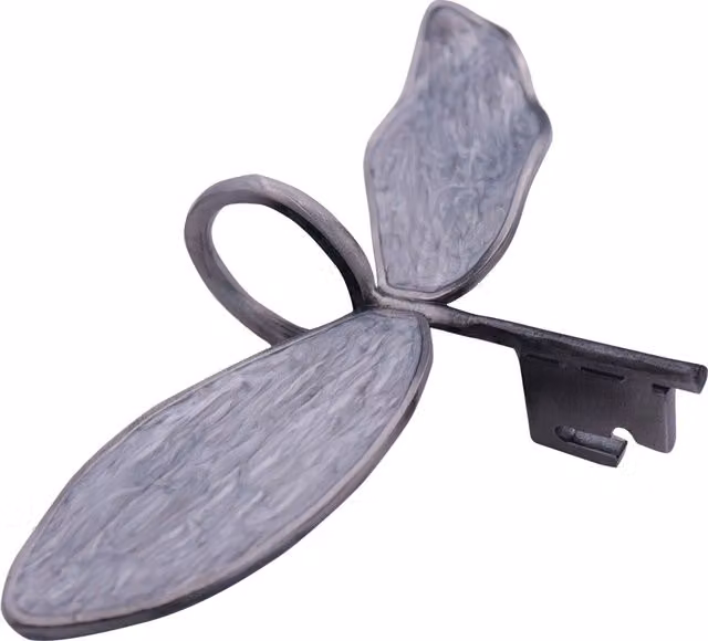 Harry Potter Professor Flitwick Enchanted Replica Key in Silver Metal