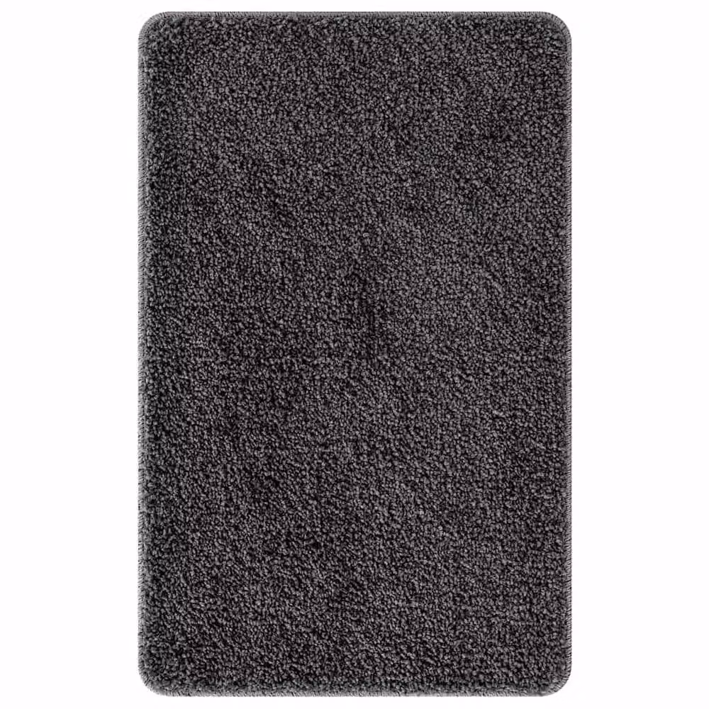Berkfield Home Modern Rectangular Non-Slip Bath Mat, Grey, W: 60 cm, D: 90 cm – 2