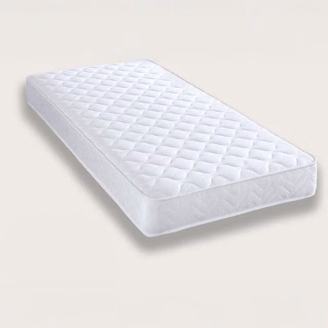 OHS White Hybrid Memory Foam Spring Quilted Mattress, W/D/H: 90 x 190 cm