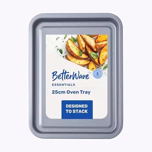 Betterware Essentials Non-Stick Silver Baking Sheet, W: 25.4 cm – 1