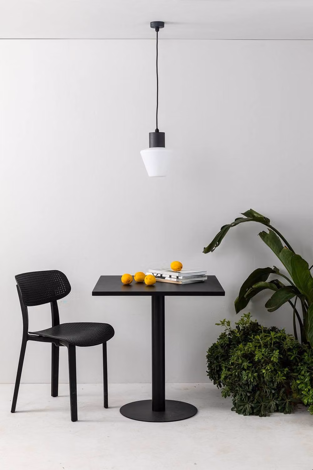 Netlighting Mistu Outdoor Pendant Ceiling Light in Dark Grey with E27 Socket and IP44 Rating – 2
