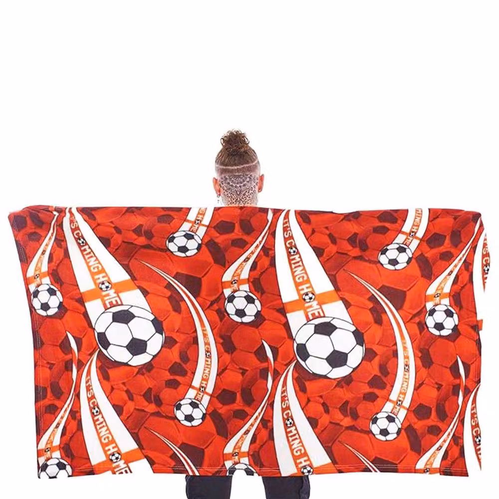 Public Dealz Red Geometric Fleece Baby Blanket – 3