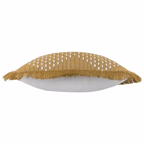 Riva Home Gold Graphic Boho Square Indoor/Outdoor Feather Filled Cushion, W/D/H: 45 x 45 x 45 cm – 3