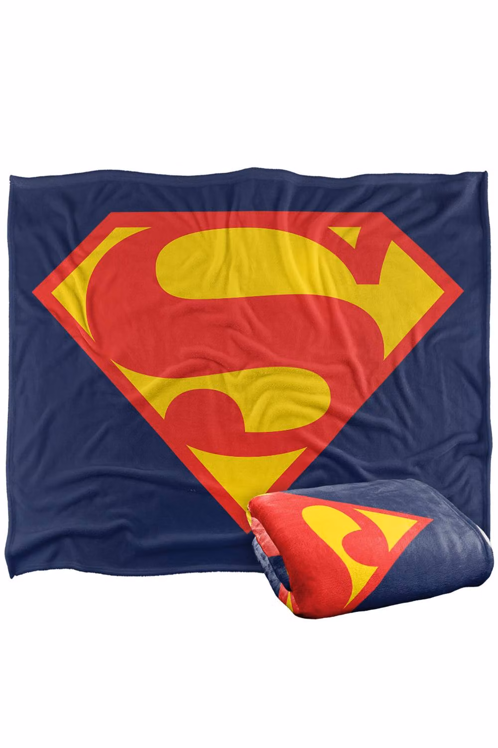 LOGOVISION Superman 1993 Shield Super Soft Silky Touch Fleece Throw Blanket, Multicolour, W/D/H: 127.0 x 152.4 x 152.4 cm – 6