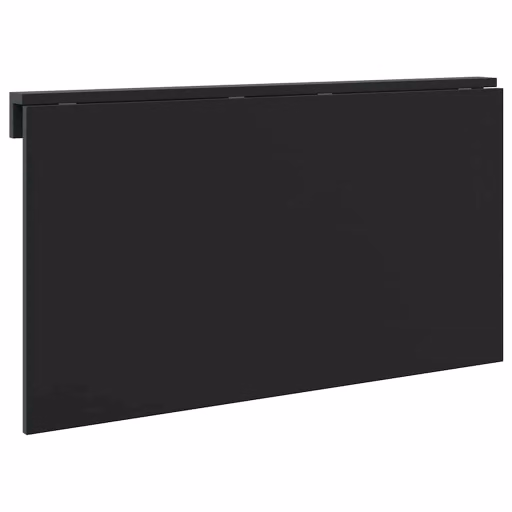 Berkfield Home Black Folding Wall Mounted Writing Desk, W: 100 cm, D: 60 cm, H: 56 cm – 3