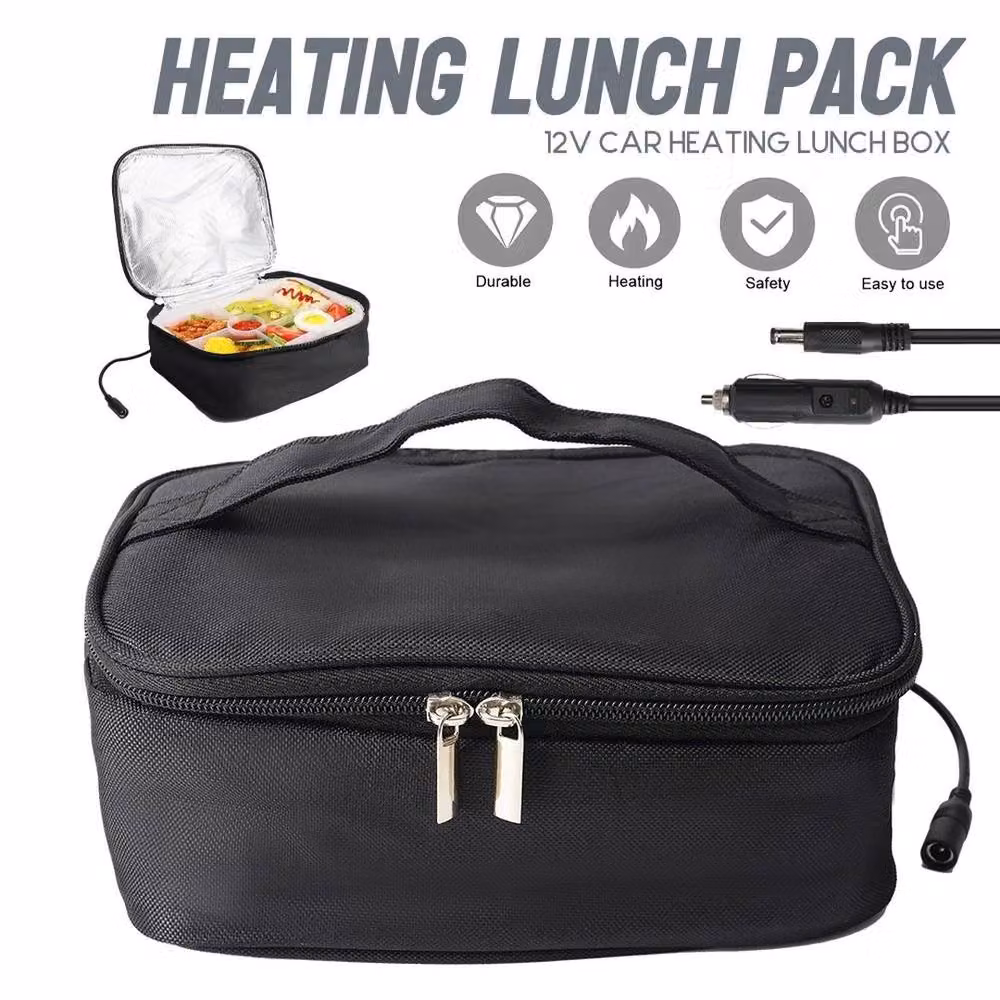 SPETLEK 12V Electric Lunch Box Food Warmer in Black – 3