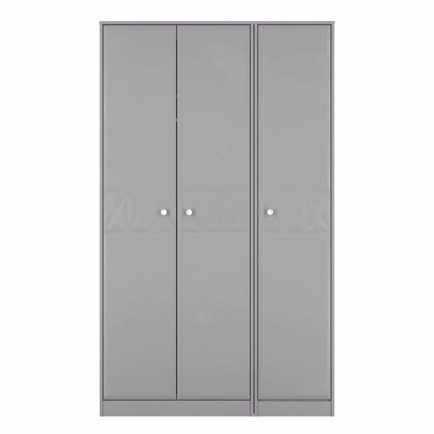 Ready Assembled 2 U Toledo 3 Door Wardrobe in Dark Grey – 1
