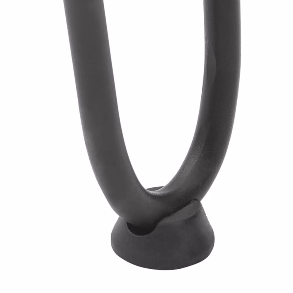 Berkfield Home Hairpin Table Legs, 4 Pieces, Anthracite Grey, Solid Steel, Height: 10 cm – 3