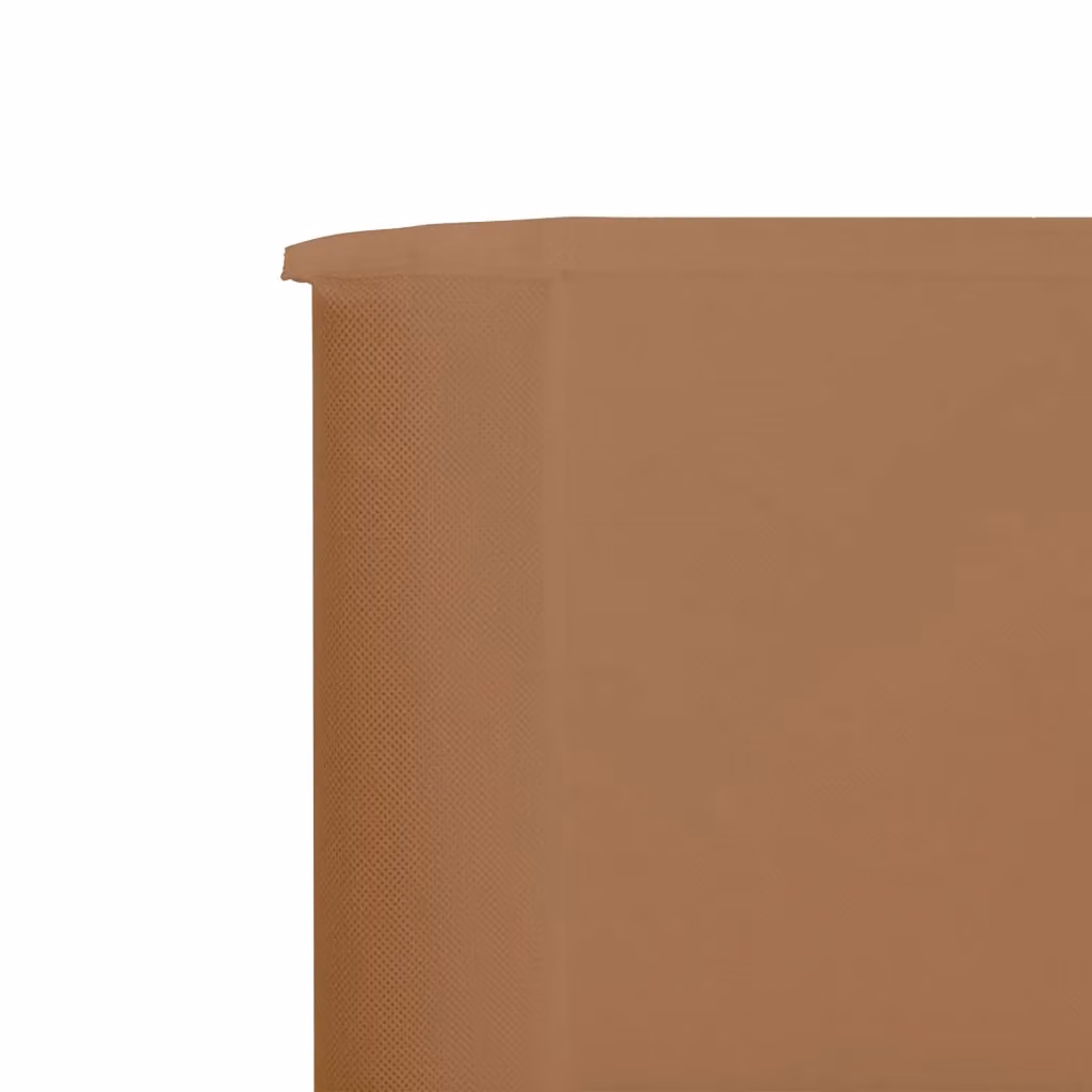 Berkfield Home 9-Panel Fabric Wind Screen, Beige, W: 1200 cm, H: 120 cm – 3