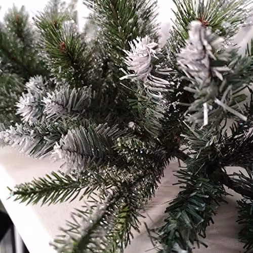 Premier Christmas Fairmont Fir Artificial Green Christmas Garland – 6