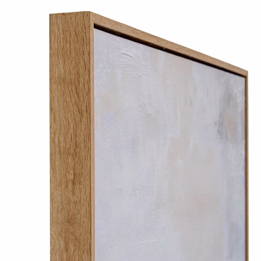 Lemon Pavilion Furniture and Decor Hillside View Hand Painted Canvas in Wood Frame, Multicolour, W: 80 cm, H: 120 cm – 3